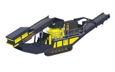 Launch of New Tesab 1200TC Tracked Cone @ Hillhead Show