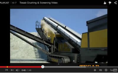 Tesab Crushing & Screening Video