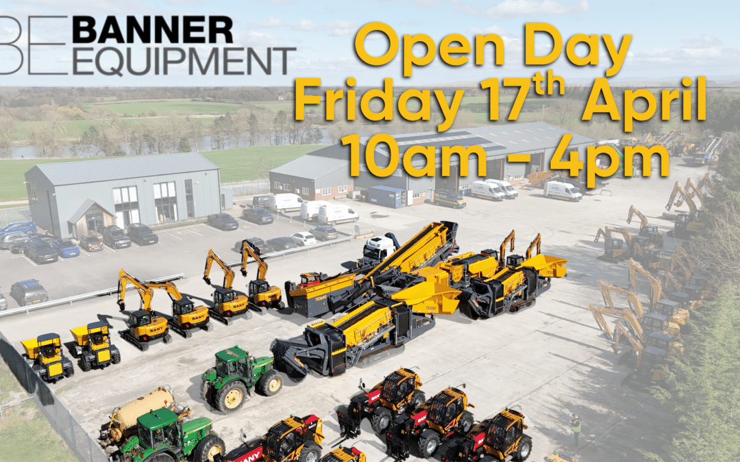 Banner Equipment to Host Open Day on April 17th Showcasing Tesab Crushing & Screening Lineup