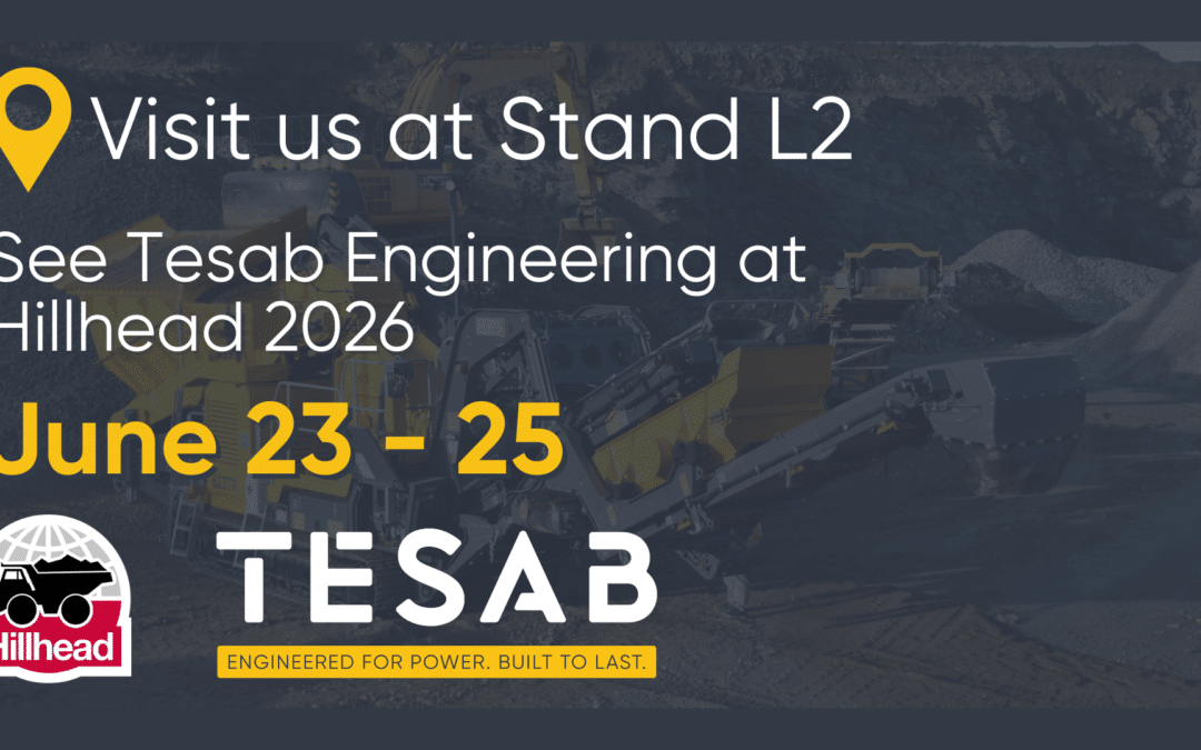 Tesab to showcase 623TR Impact Crusher at  Hillhead 2026 – Location #L2