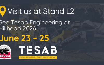 Tesab to showcase 623TR Impact Crusher at  Hillhead 2026 – Location #L2